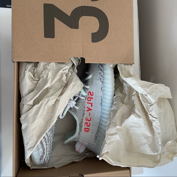 Yeezy Boost 350 V2 'Blue Tint' - Picture 6 of 10
